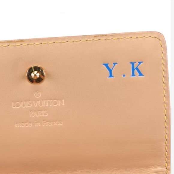 LOUIS VUITTON TAKASHI MURAKAMI WHITE MONOGRAM MULTICOLORE ELISE WALLET - Picture 7 of 17